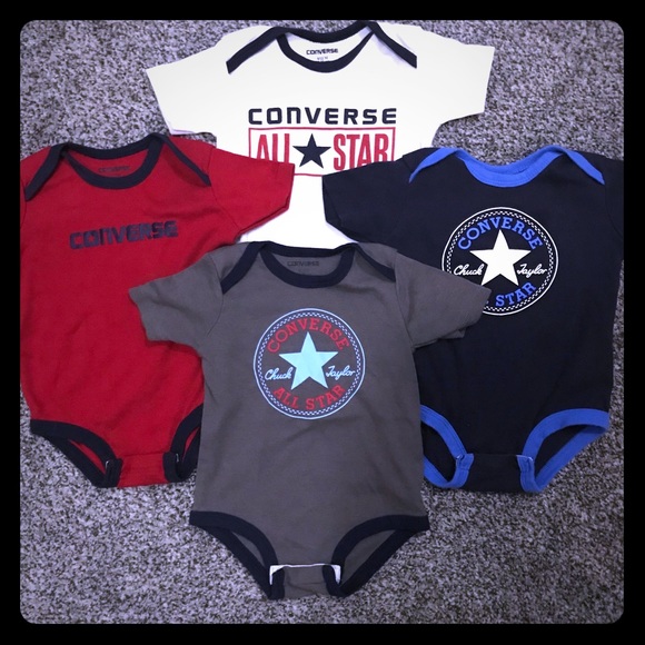 converse onesie baby